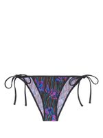 PUCCI bas de bikini noué à fleurs - Noir - thumbnail