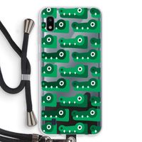 Crocs: Samsung Galaxy A10 Transparant Hoesje met koord