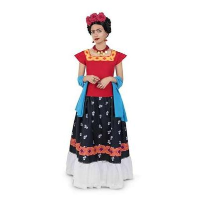 Kostuums voor Volwassenen My Other Me Frida Kahlo Rood Maat XS