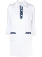 SANDRO Paige tweed minidress - Blanc