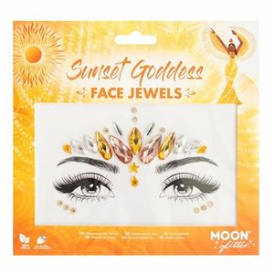 Gezicht diamantjes Sunset Goddess