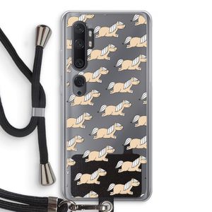 Ponys: Xiaomi Mi Note 10 Pro Transparant Hoesje met koord