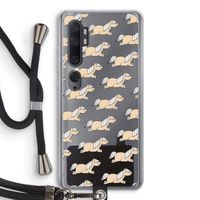 Ponys: Xiaomi Mi Note 10 Pro Transparant Hoesje met koord
