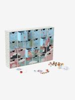 Adventskalender met FSC® houten speelgoed ecru