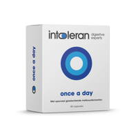 Once a Day - 30 Capsules | Lactose Intolerantie | 1 capsule per dag | Probiotica | 6 probioticastammen met 10 miljard levende bacteriën