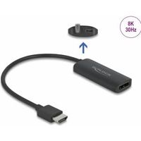 DeLOCK 64213 video kabel adapter 0,18 m HDMI Type A (Standaard) DisplayPort + Micro-USB Zwart