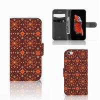 Apple iPhone 6 | 6s | Telefoon Hoesje | Batik Brown