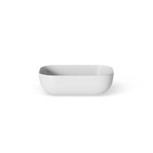 Looox sink collection opzet waskom rechthoekig 45x32,5cm matt white WWK4532MW