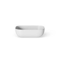 Looox sink collection opzet waskom rechthoekig 45x32,5cm matt white WWK4532MW