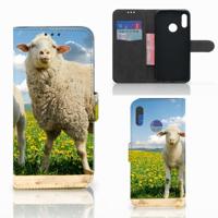 Honor 10 Lite | Telefoonhoesje | Met pasjeshouder | Schaap en Lammetje