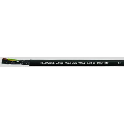 HELU OZ-600 Stuurstroomkabel 2 x 1.5 mm² Zwart 10656-500 500 m