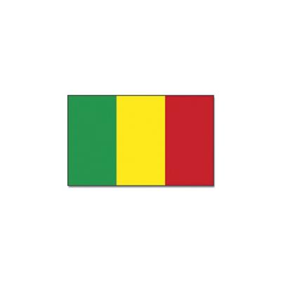 Vlag Mali - 90 x 150 cm - polyester - Malinese vlag - met ophangringen