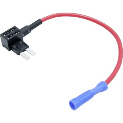 TRU COMPONENTS Plattezekeringsadapter Platte zekering micro 15 A 1 stuk(s)