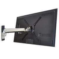 Ergotron Interactive Arm, VHD flat panel bureau steun 152,4 cm (60") Muur Aluminium, Zwart - thumbnail