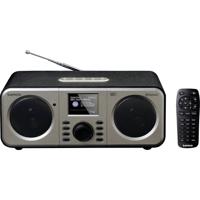 Lenco DAR-030 Radio DAB+, VHF (FM) Bluetooth Wekfunctie Zwart-grijs Lenco DAR-030 Radio DAB+, VHF (FM) Bluetooth Wekfunctie Zwart-grijs