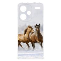 Xiaomi Redmi Note 13 Pro Plus | TPU Hoesje | Paarden