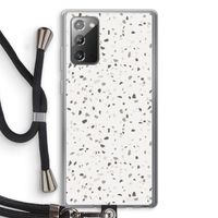 Terrazzo N°14: Samsung Galaxy Note 20 / Note 20 5G Transparant Hoesje met koord Terrazzo N°14: Samsung Galaxy Note 20 / Note 20 5G Transparant Hoesje met koord