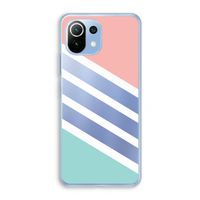 Strepen pastel: Xiaomi Mi 11 Lite Transparant Hoesje