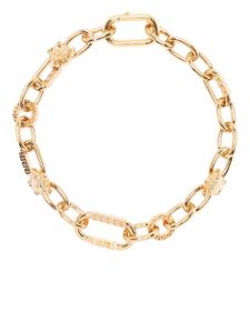 Versace collier à détail Medusa - Or