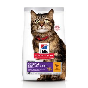 Hill's Science Plan - Feline Adult Sensitive Stomach & Skin - Chicken 7 kg