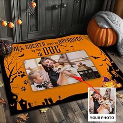 halloween decoraties op maat gemaakte gepersonaliseerde deurmat keukenmat vloermat antislip gebiedskleed oliebestendig tapijt binnen buiten mat slaapkamer decor badkamer mat entree tapijt Lightinthebox