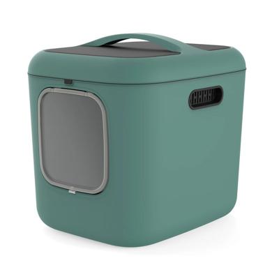 Rotho mypet biala xl kattenbak 61.4x49.2x57.6 cm groen