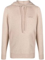 MC2 Saint Barth hoodie à logo brodé - Tons neutres MC2 Saint Barth hoodie à logo brodé - Tons neutres