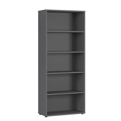 Hoge brede kantoorkast Ergonoma Lichtgrijs