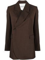 HERSKIND blazer Lilith à boutonnière décalée - Marron