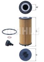 Oliefilter MAHLE, Diameter (mm)55mm, u.a. fÃ¼r Mini, BMW