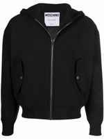 Moschino hoodie à logo appliqué - Noir