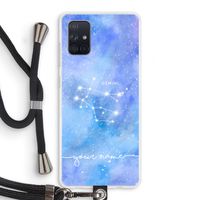 Sterrenbeeld - Licht: Samsung Galaxy A71 Transparant Hoesje met koord Sterrenbeeld - Licht: Samsung Galaxy A71 Transparant Hoesje met koord