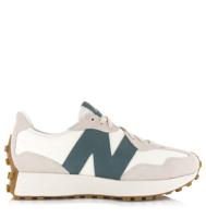 New Balance New Balance - 327 Moonbeam New Spruce Wit Leer Lage sneakers Dames