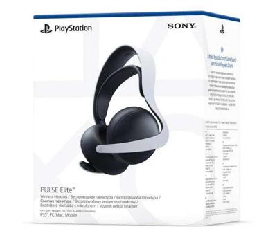 Sony PlayStation 5 Pulse Elite hoofdtelefoon voor in de oren Zwart-wit