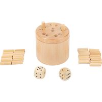 Small Foot dobbelspel Super Six Dice unisex hout - thumbnail