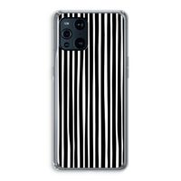 Stripes: Oppo Find X3 Transparant Hoesje