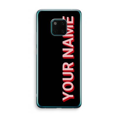 Namecase: Huawei Mate 20 Pro Transparant Hoesje