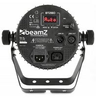 BeamZ BT280 LED flatpar met 7x 10W RGBW_UV LED&apos;s incl. remote - thumbnail