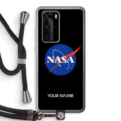 NASA: Huawei P40 Pro Transparant Hoesje met koord