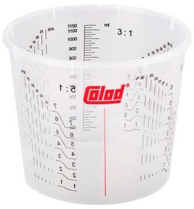 colad bedrukte mengbeker 1.4 ltr