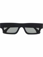 Retrosuperfuture lunettes de soleil Colpo à monture rectangulaire - Noir