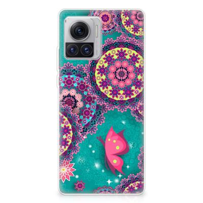 Motorola Moto X30 Pro | Hoesje maken | Cirkels en Vlinders