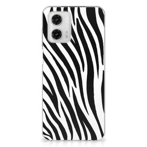 Motorola Moto G73 TPU Hoesje Zebra