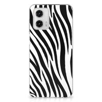 Motorola Moto G73 TPU Hoesje Zebra