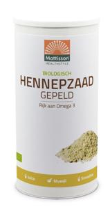 Mattisson Biologisch hennepzaad gepeld