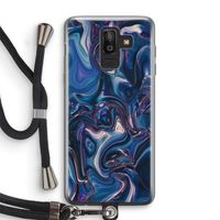Mirrored Mirage: Samsung Galaxy J8 (2018) Transparant Hoesje met koord