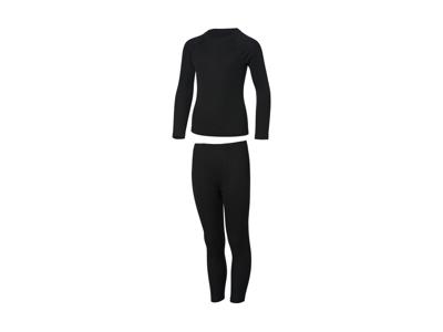 CRIVIT Kinder thermo-ondergoed (Zwart, 158/164)