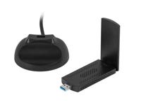Lanberg NC-3000-WI netwerkkaart WLAN 3000 Mbit/s