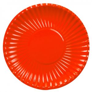 Barbecue bordjes rood 29 cm