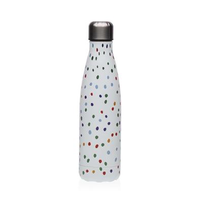 Waterfles Versa Dotty Staal 7 x 27 x 7 cm